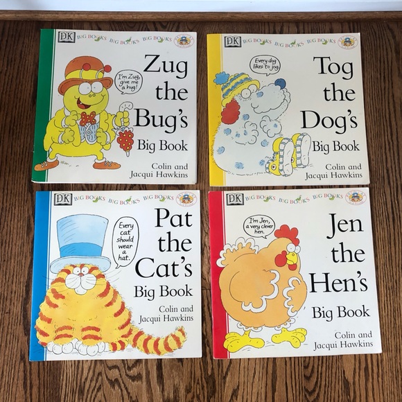DK publishing Toys Phonics Big Books Shared Reading Jen The Hen Tog